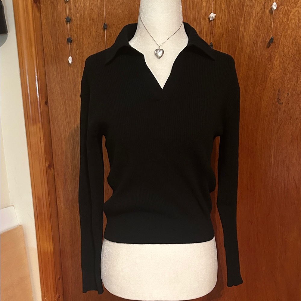 Classic Black Women's Sweater